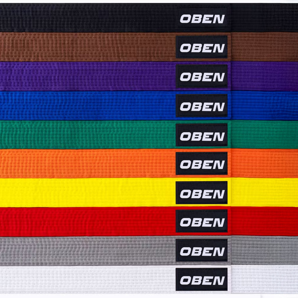 Oben Custom Made Belts for Academies